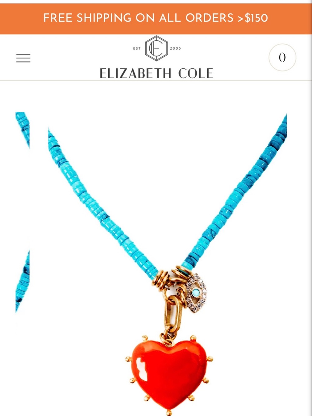 Elizabeth Cole Giselle Necklace